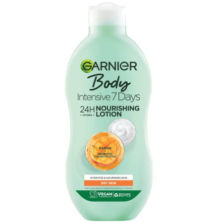 Garnier Intensieve 7 Days Mango Probiotisch Extract Bodylotion Droge Huid 400 ml