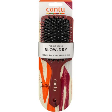 Cantu Thick Boar Paddle Borstel voor Lnag Haar