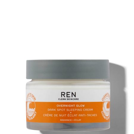 REN Clean Skincare Overnight Glow Nachtcrème tegen Oudersdomsvlekken 50 ml