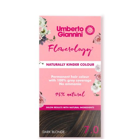 Umberto Giannini Flowerology Naturally Kinder Colour - Donkerblond 7.0 195ml