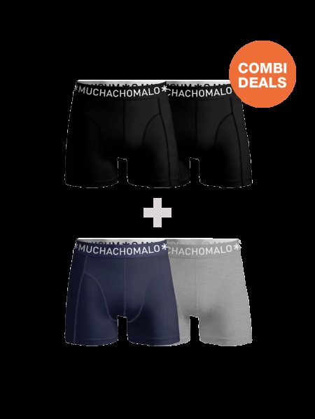 Muchachomalo Heren 2+2-pack boxershorts