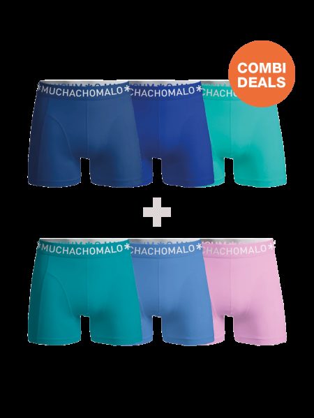 Muchachomalo Heren 3+3-pack boxershorts