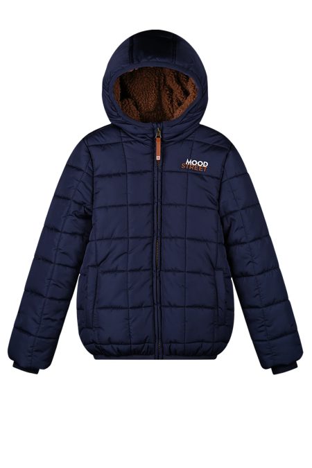 Moodstreet Jongens winterjas james navy