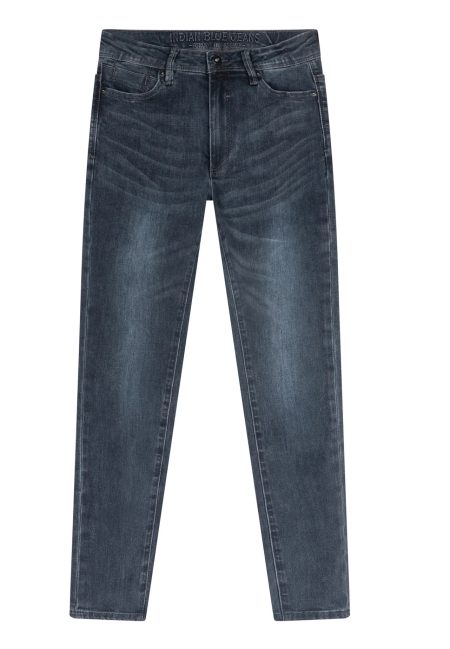 Indian Blue Jongens jeans brad super skinny fit black