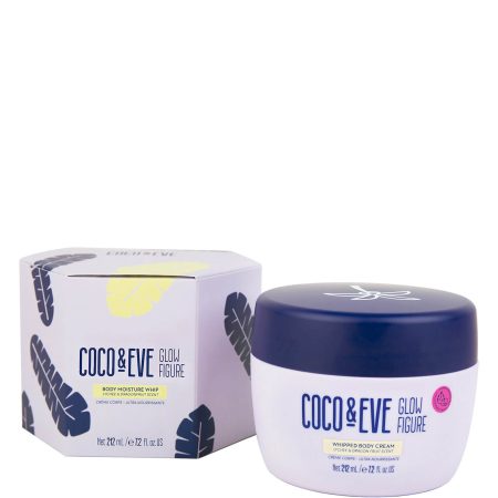 Coco & Eve Glow Figure Whipped Bodycrème Lychee- en Dragonfruitgeur - (Diverse maten) - 212ml