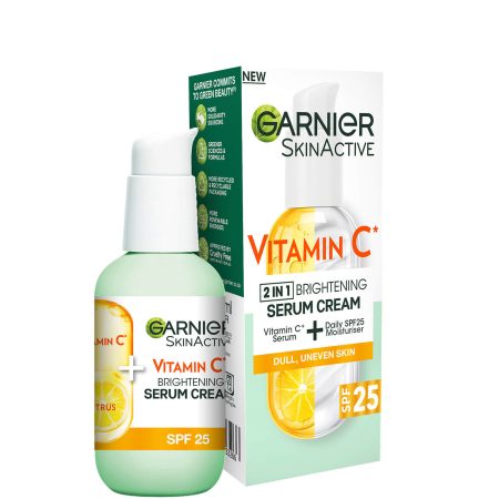 Garnier Vitamine C Serum Crème met 20% Vitamine C en SPF25 50 ml