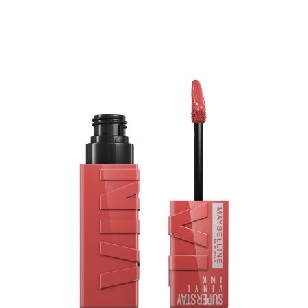 Maybelline SuperStay Vinyl Ink Long Lasting Liquid Lipstick Shine Finish 47ml (Diverse Tinten) - Peachy