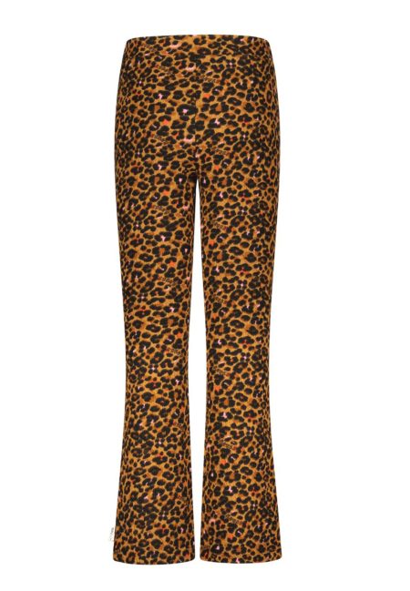 B.Nosy Meisjes flared pants pepper leopard pop