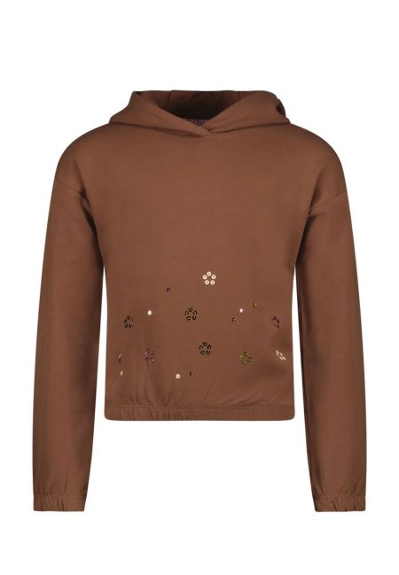 B.Nosy Meisjes sweater stella cappucino