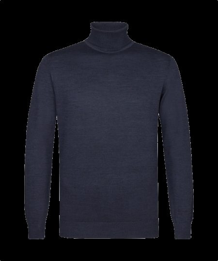 Michaelis Navy coltrui met geribde boord