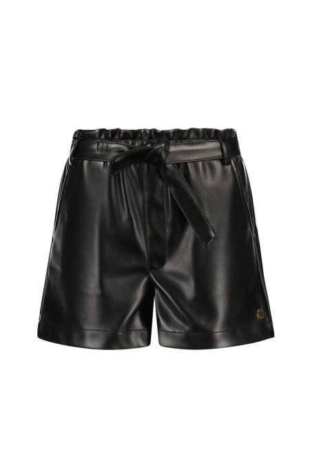 Like Flo Meisjes short pu met riem fay-linn antraciet