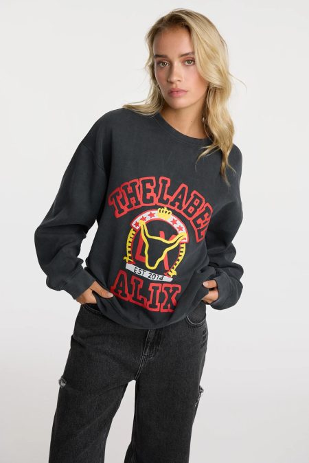 Alix The Label 2409810799 vintage paint sweater