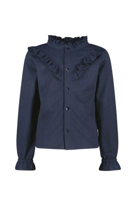 B.Nosy Meisjes blouse beau navy