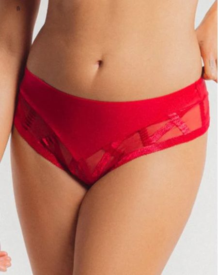 Louisa Bracq Serie luxe string 47143 471 rouge a levre