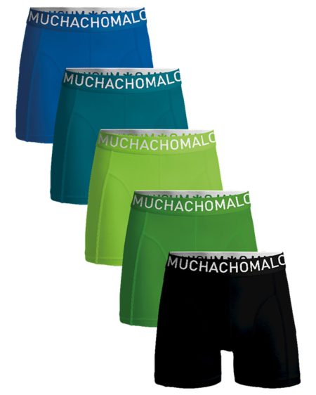 Muchachomalo En 5-pack light cotton solid special deal