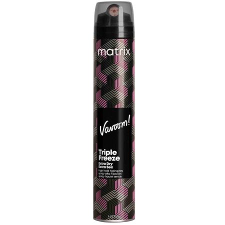 Matrix Vavoom Triple Freeze Extradroge Haarlak voor Langhoudend Volume en Sterke Fixatie 300 ml