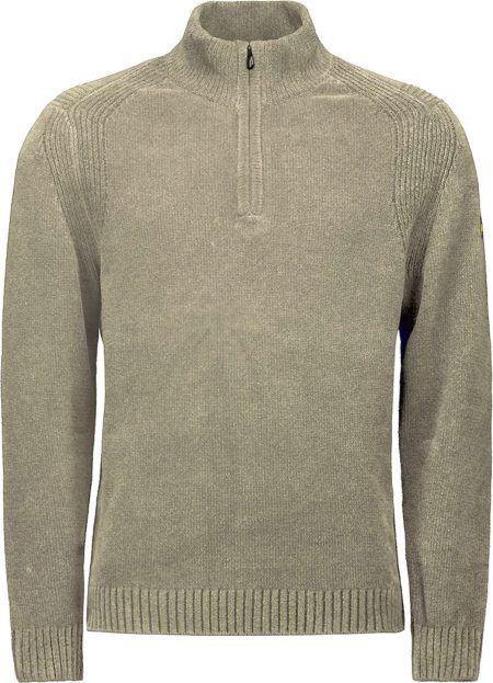 No Excess Pullover half zipper chenille cement