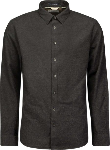 No Excess Shirt 2 coloured twill black