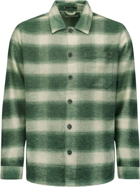 No Excess Shirt check dark green