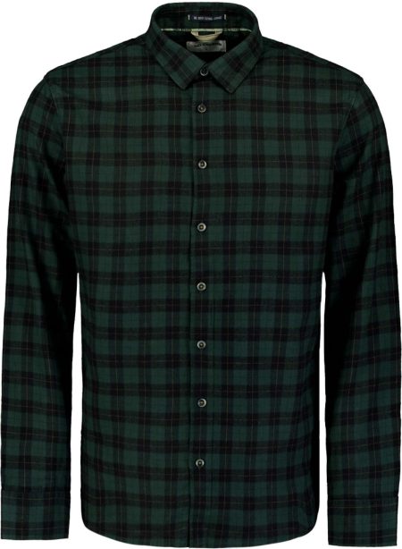 No Excess Shirt check dark green