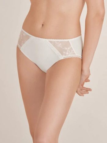 Conturelle Mille fleurs taille slip 08140 710 cream