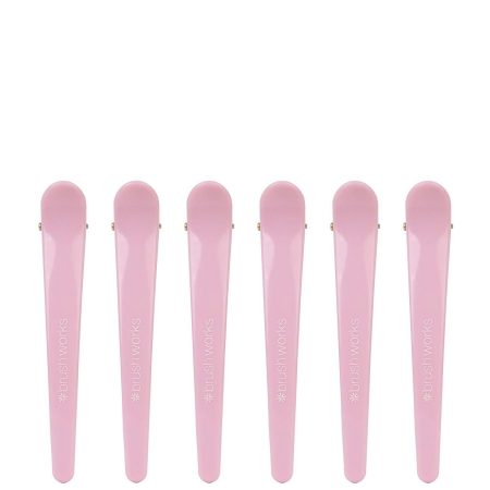 brushworks Haarclipjes (Verpakking met 6 Stuks)