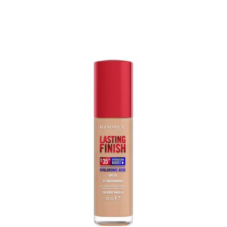 Rimmel Lasting Finish 35Hr Foundation 30 ml (Verschillende Tinten) - 150 Rose Vanilla