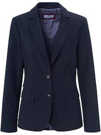 Blazer bi-elastisch materiaal Van mayfair by Peter Hahn blauw