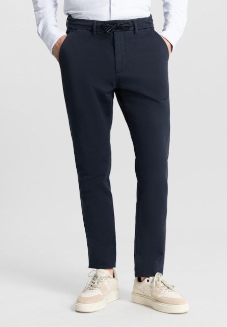 Dstrezzed Lancaster Tapered Jogger Twill Knit 501700 649 Dk. Navy