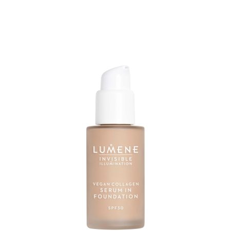 Lumene Invisible Illumination SPF30 Vegan Collagen Serum in Foundation 30ml (Various Shades) - 2