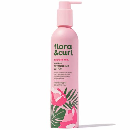 Flora & Curl Rose Water Detangling Lotion 300ml