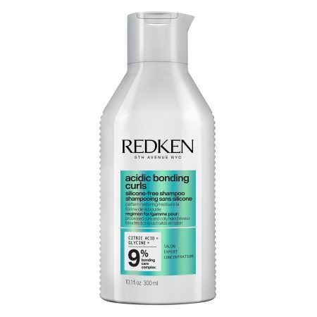 Redken Acidic Bonding Concentraat Curls Siliconenvrije Shampoo voor Beschadigde Krullen en Kroeshaar 300 ml
