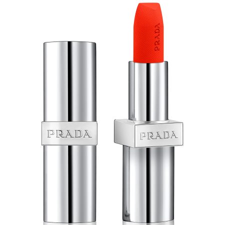 Prada Soft Matte Nude Refillable Lipstick 3.8g (Various Shades) - O177 - Flamingo