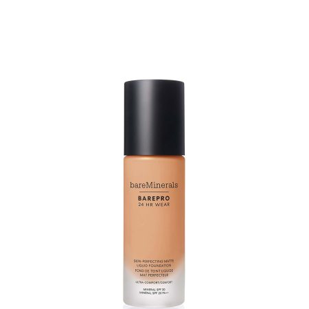bareMinerals Barepro 24Hr Matte Comfort Liquid Foundation Mineral Spf20 30ml (various shades) - Med. 37 Warm