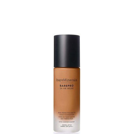 bareMinerals Barepro 24Hr Matte Comfort Liquid Foundation Mineral Spf20 30ml (various shades) - Med. Deep 46 Neutral