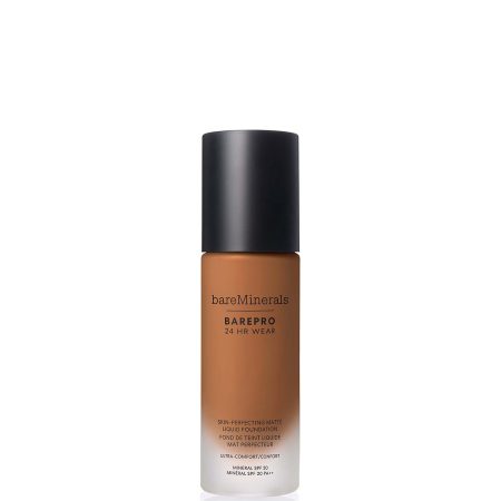 bareMinerals Barepro 24Hr Matte Comfort Liquid Foundation Mineral Spf20 30ml (various shades) - Deep 51 Neutral