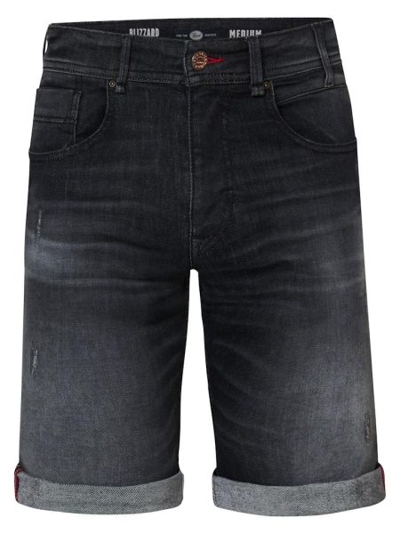 Petrol M-1040-sho003 Blizzard - Denim Short Relaxed Fit Korte Broeken 5890 Eight Ball