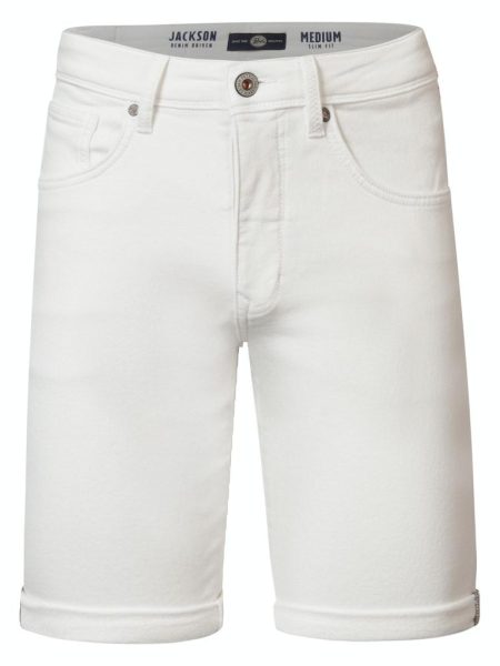 Petrol M-1040-sho005 Shorts Denim Korte Broeken 0000 Bright White