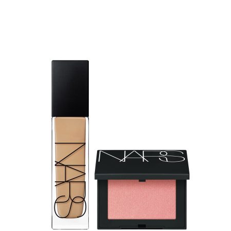 NARS Natural Longwear Foundation 30ml and NARS Blush Orgasm 4.8g Bundle (Various Shades) - Aruba