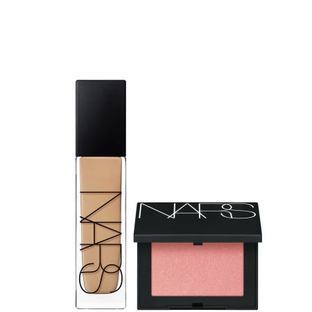 NARS Natural Longwear Foundation 30ml and NARS Blush Orgasm 4.8g Bundle (Various Shades) - Barcelona