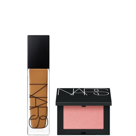 NARS Natural Longwear Foundation 30ml and NARS Blush Orgasm 4.8g Bundle (Various Shades) - Macao