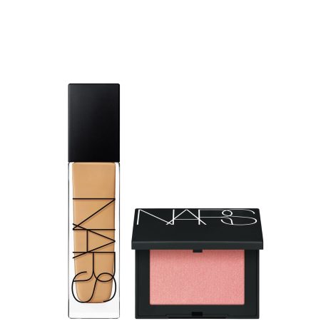 NARS Natural Longwear Foundation 30ml and NARS Blush Orgasm 4.8g Bundle (Various Shades) - Valencia