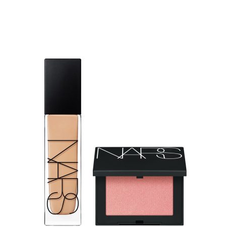 NARS Natural Longwear Foundation 30ml and NARS Blush Orgasm 4.8g Bundle (Various Shades) - Vallauris