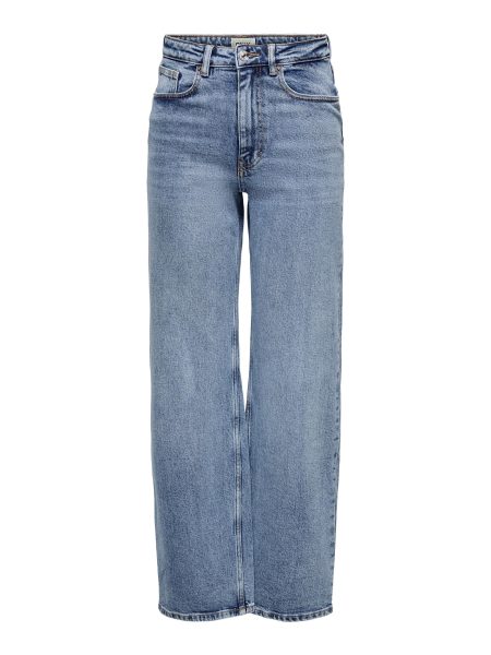 Only Onljuicy Hw Wide Leg Rea365 Noos 15234743 Mom Jeans Medium Blue Denim Nas365