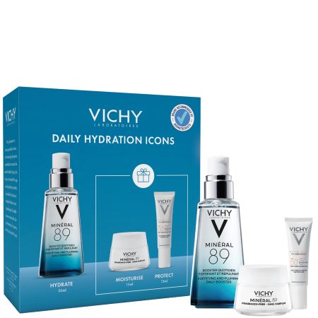 Vichy Mineral 89 Hyaluronic Acid Daily Hydration Kit: Serum