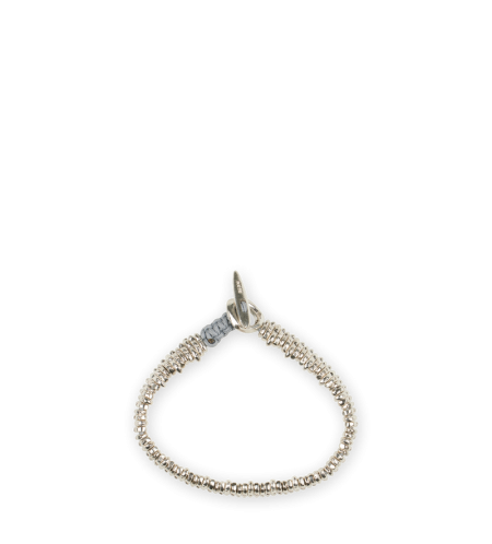 The Meander Mix Bracelet Silver - 8.5