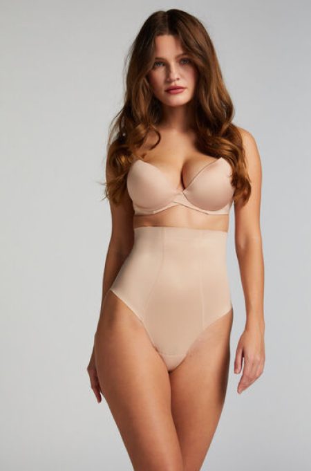 Hunkemöller Corrigerende hoge string Beige