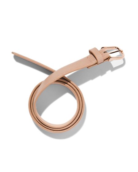 HEMA HEMA Dames Riem Met Dierenprint 2.3cm Beige (beige)