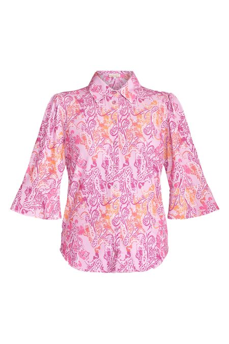 Maicazz Su24.20.003 Valerie Fl- Blouse Blouse Paisley Mood - D7