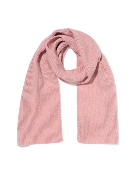 HEMA HEMA Damessjaal 28x200cm Roze